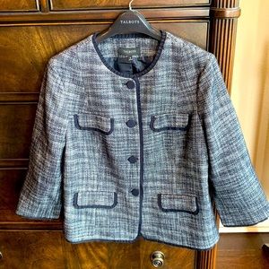 Chicos Fray detail jacket